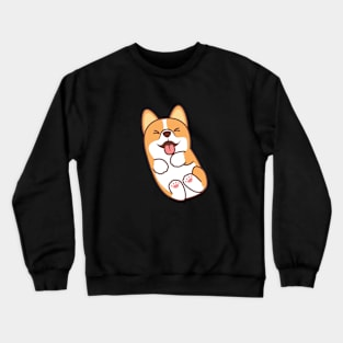 Funny Corgi Dog Lover Graphic Crewneck Sweatshirt